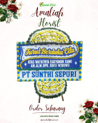 Papan Bunga Duka di Todopa