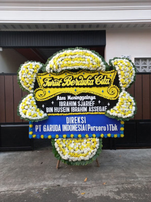 Papan Bunga Duka di Todopa
